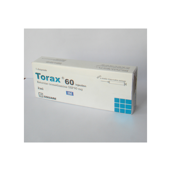 TORAX 60mg lnj.